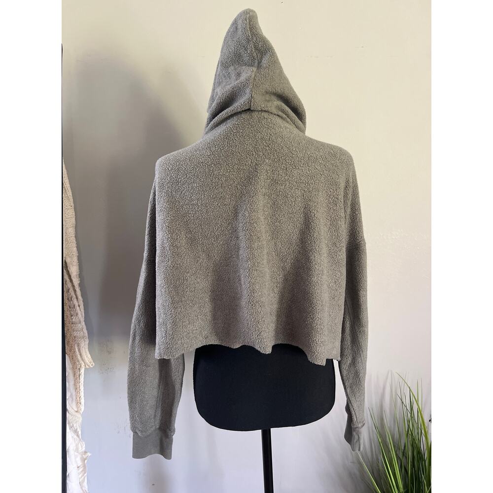 AMERICAN EAGLE Cropped Hoodie Sweatshirt - Picture 5 of 6